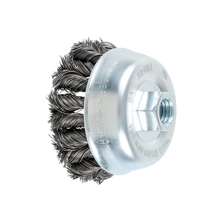 Pferd Combi Knot Cup, .014CS Wire, 3-1/2 82401